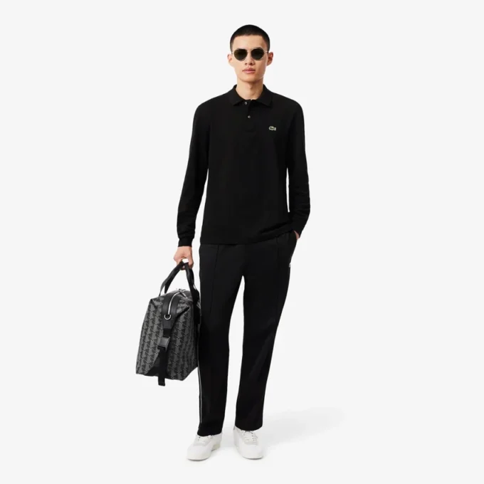 Herren-Poloshirt L.12.12 mit Langarm in klassischer Passform