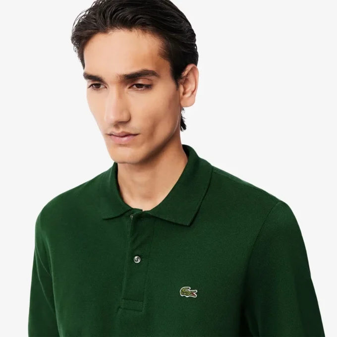Herren-Poloshirt L.12.12 mit Langarm in klassischer Passform