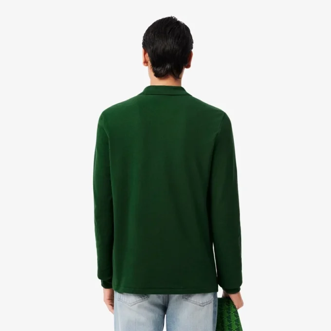 Herren-Poloshirt L.12.12 mit Langarm in klassischer Passform