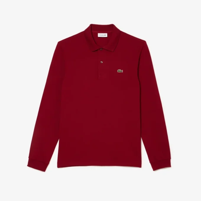 Herren-Poloshirt L.12.12 mit Langarm in klassischer Passform