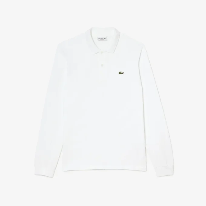 Herren-Poloshirt L.12.12 mit Langarm in klassischer Passform