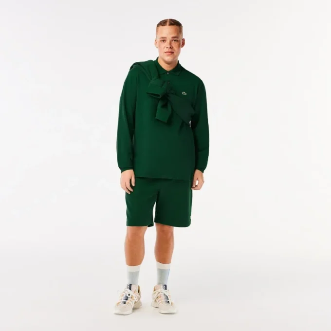 Herren-Poloshirt L.12.12 mit Langarm in klassischer Passform
