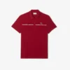 Herren-Poloshirt „L.12.12“ mit Logo-Einfassung in Regular Fit