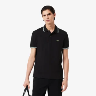 Herren-Poloshirt L.12.12 mit Regular Fit und Zierakzenten