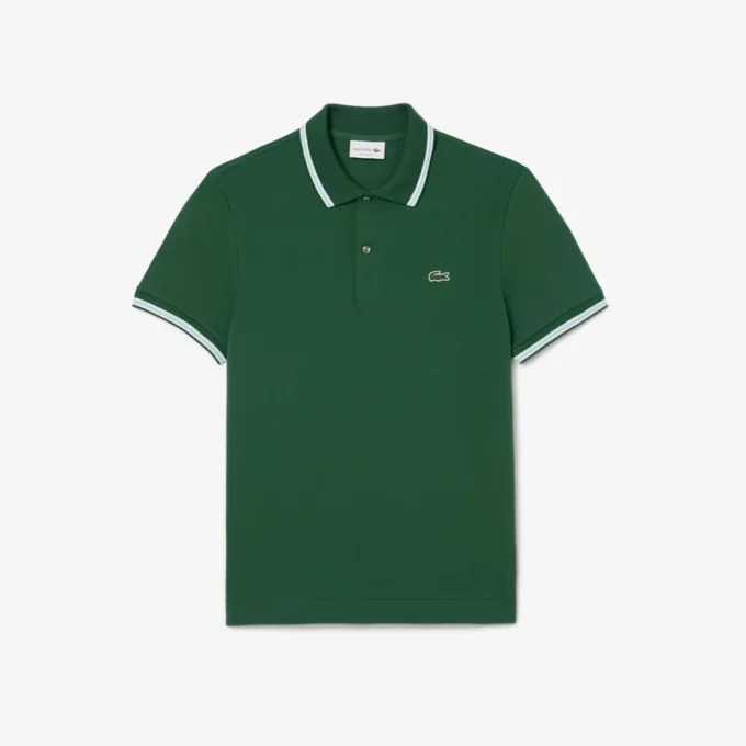 Herren-Poloshirt L.12.12 mit Regular Fit und Zierakzenten