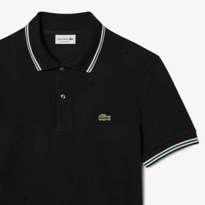 Herren-Poloshirt L.12.12 mit Regular Fit und Zierakzenten