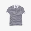 Herren-Poloshirt L.12.12 mit Streifenmuster in klassischer Passform