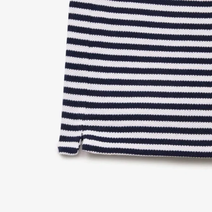 Herren-Poloshirt L.12.12 mit Streifenmuster in klassischer Passform