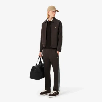 Herren-Poloshirt „Made in France“ mit klassischer Passform und gestreiftem Kragen