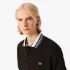 Herren-Poloshirt „Made in France“ mit klassischer Passform und gestreiftem Kragen