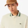 Herren-Poloshirt „Made in France“ mit klassischer Passform und gestreiftem Kragen