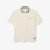 Herren-Poloshirt „Made in France“ mit klassischer Passform und gestreiftem Kragen