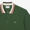 Herren-Poloshirt „Made in France“ mit klassischer Passform und gestreiftem Kragen