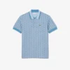 Herren-Poloshirt mit klassischer Passform und Monogramm