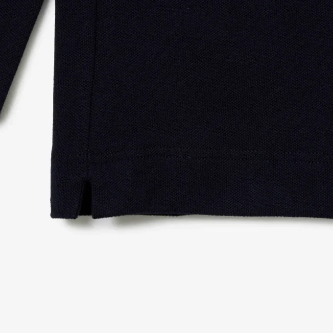 Herren-Poloshirt mit langen Ärmeln, L.12.12, Multi-Badge