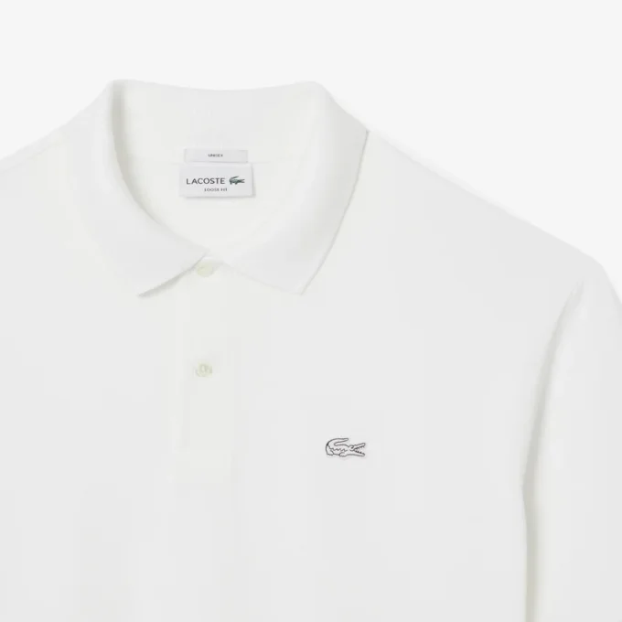 Herren-Poloshirt mit lockerer Passform und schwerem Piqué