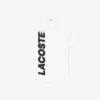 Herren-Poloshirt mit Regular Fit und „Lacoste Movement“-Print