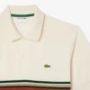 Herren-Poloshirt mit Streifen in klassischer Passform, hergestellt in Frankreich