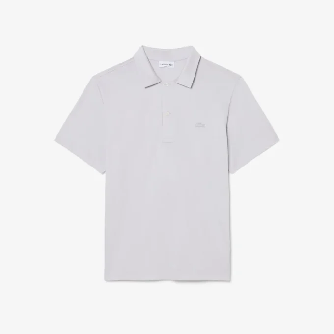 Herren-Poloshirt „Paris Classic Fit“ mit offenem Kragen und Stickerei