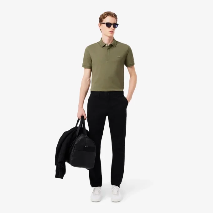 Herren-Poloshirt „Paris Stretch Piqua“ in Regular Fit