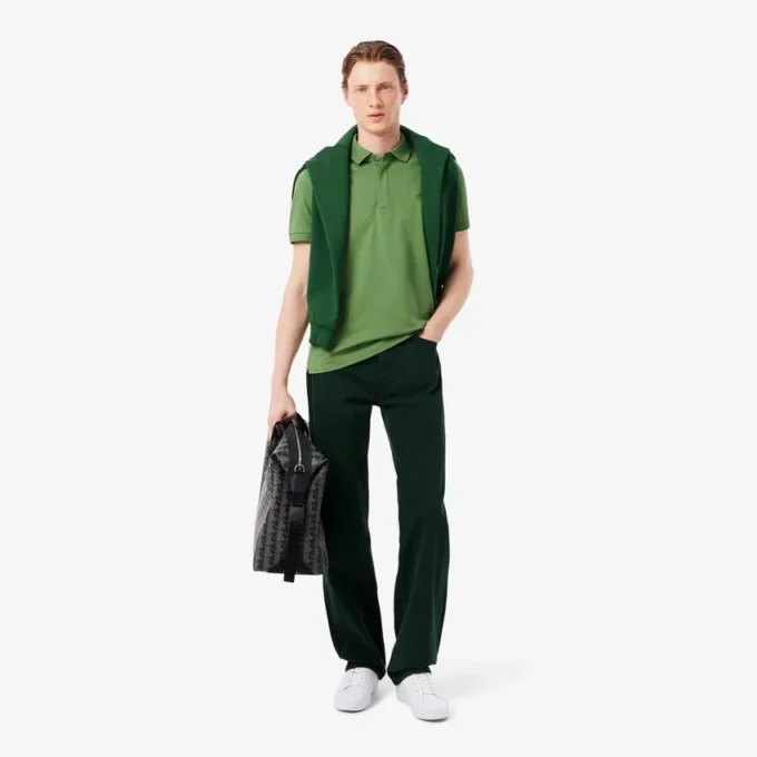 Herren-Poloshirt „Paris Stretch Piqua“ in Regular Fit