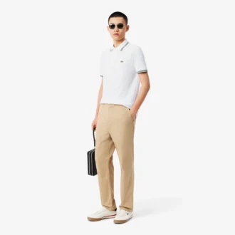 Herren-Poloshirt „Regular Fit Trim Accent L.12.12“