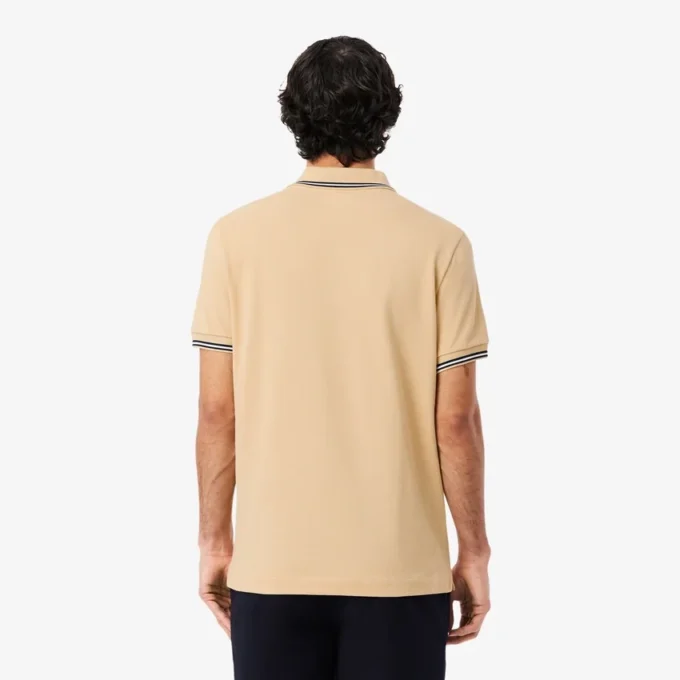 Herren-Poloshirt „Regular Fit Trim Accent L.12.12“