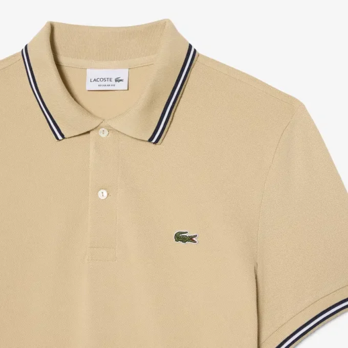 Herren-Poloshirt „Regular Fit Trim Accent L.12.12“