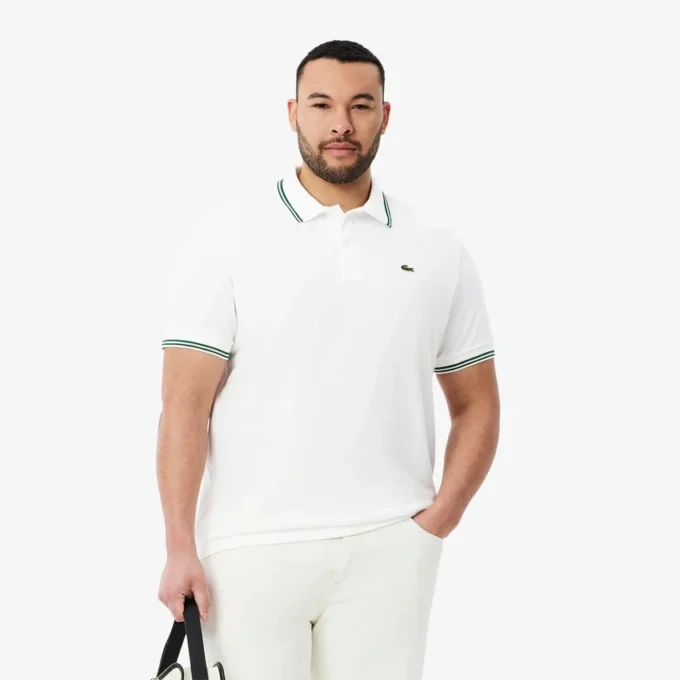 Herren-Poloshirt „Regular Fit Trim Accent L.12.12“