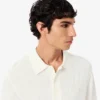 Herren-Poloshirts mit geripptem Strickkragen