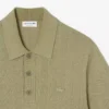 Herren-Poloshirts mit geripptem Strickkragen