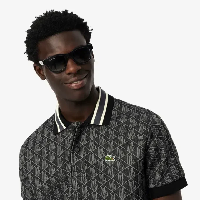 Herren-Poloshirts mit klassischer Passform und Monogramm