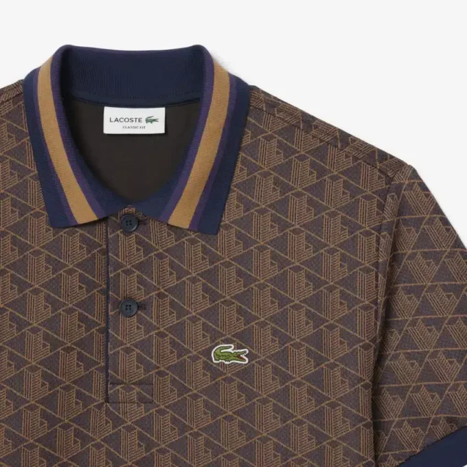 Herren-Poloshirts mit klassischer Passform und Monogramm