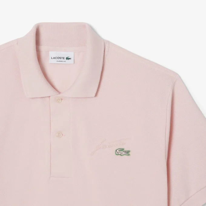 Herren-Poloshirts mit klassischer Passform und Stickerei-Detail
