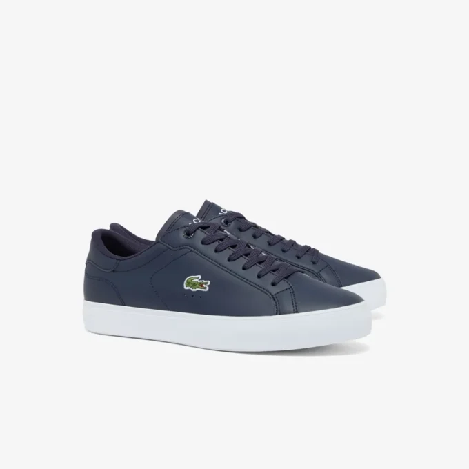 Herren Powercourt Graphic Ledersneaker