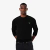 Herren-Pullover aus 3D-Strick mit Rundhalsausschnitt
