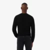 Herren-Pullover aus 3D-Strick mit Rundhalsausschnitt