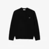 Herren-Pullover aus 3D-Strick mit Rundhalsausschnitt