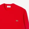Herren-Pullover aus 3D-Strick mit Rundhalsausschnitt