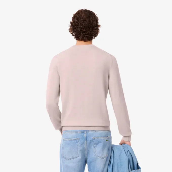 Herren-Pullover aus Baumwolle mit Krokodil-Motiv