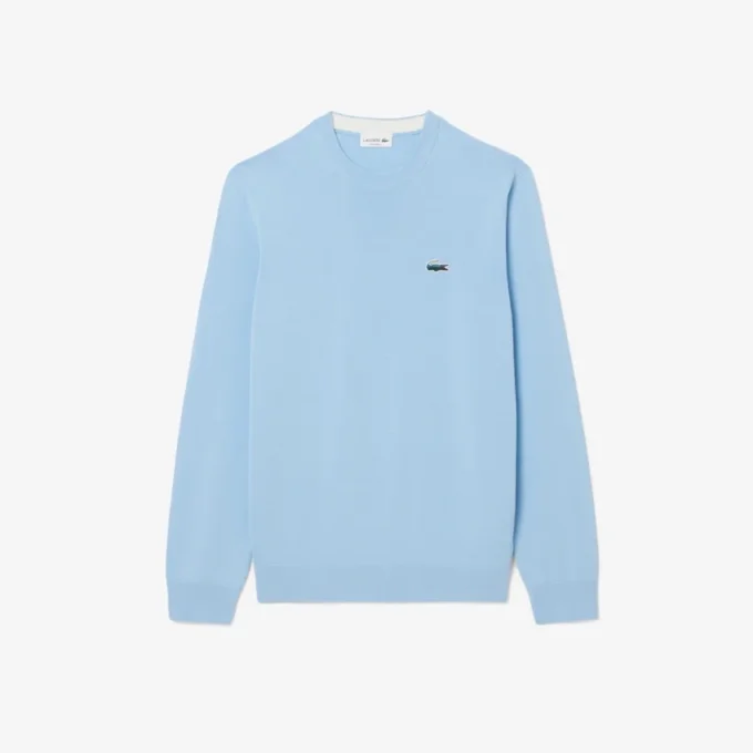 Herren-Pullover aus Baumwolle mit Krokodil-Motiv