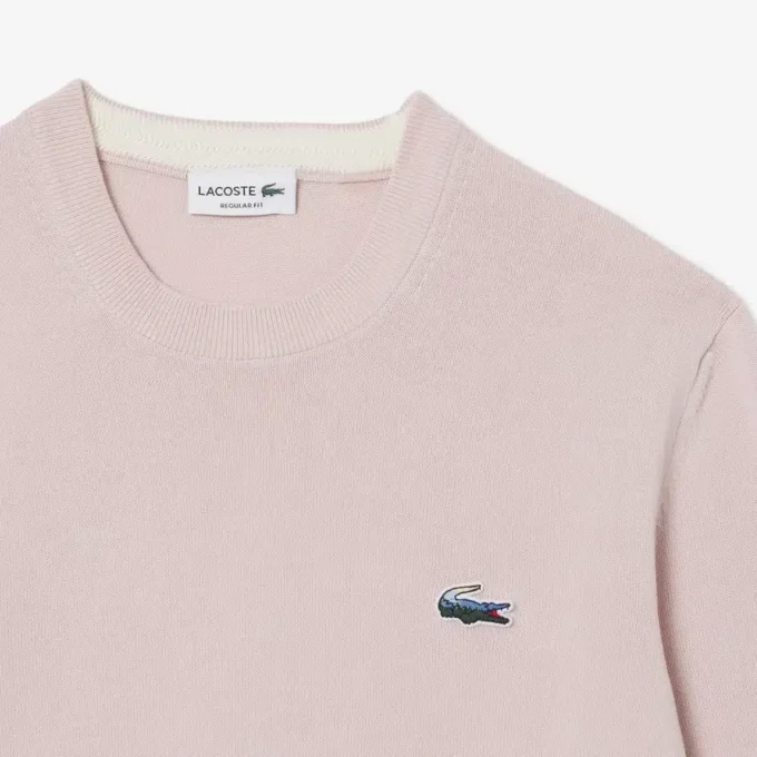 Herren-Pullover aus Baumwolle mit Krokodil-Motiv