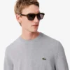 Herren-Pullover aus Baumwolle mit Rundhalsausschnitt
