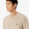 Herren-Pullover aus Baumwolle mit Rundhalsausschnitt