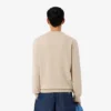 Herren-Pullover aus Baumwolle mit Rundhalsausschnitt