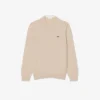 Herren-Pullover aus Baumwolle mit Rundhalsausschnitt