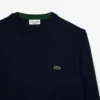 Herren-Pullover aus Baumwolle mit Rundhalsausschnitt