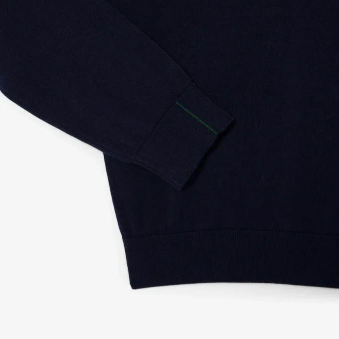 Herren-Pullover aus Baumwolle mit Rundhalsausschnitt