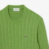 Herren-Pullover aus Baumwolle mit Zopfmuster