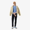 Herren-Pullover aus Wolle mit Rundhalsausschnitt